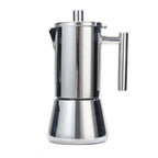 Kawiarka ze stali nierdzewnej, na indukcję, gaz i kuchenkę elektryczną, 200, 300 lub 600 ml (4, 6 lub 12 filiżanek espresso)
