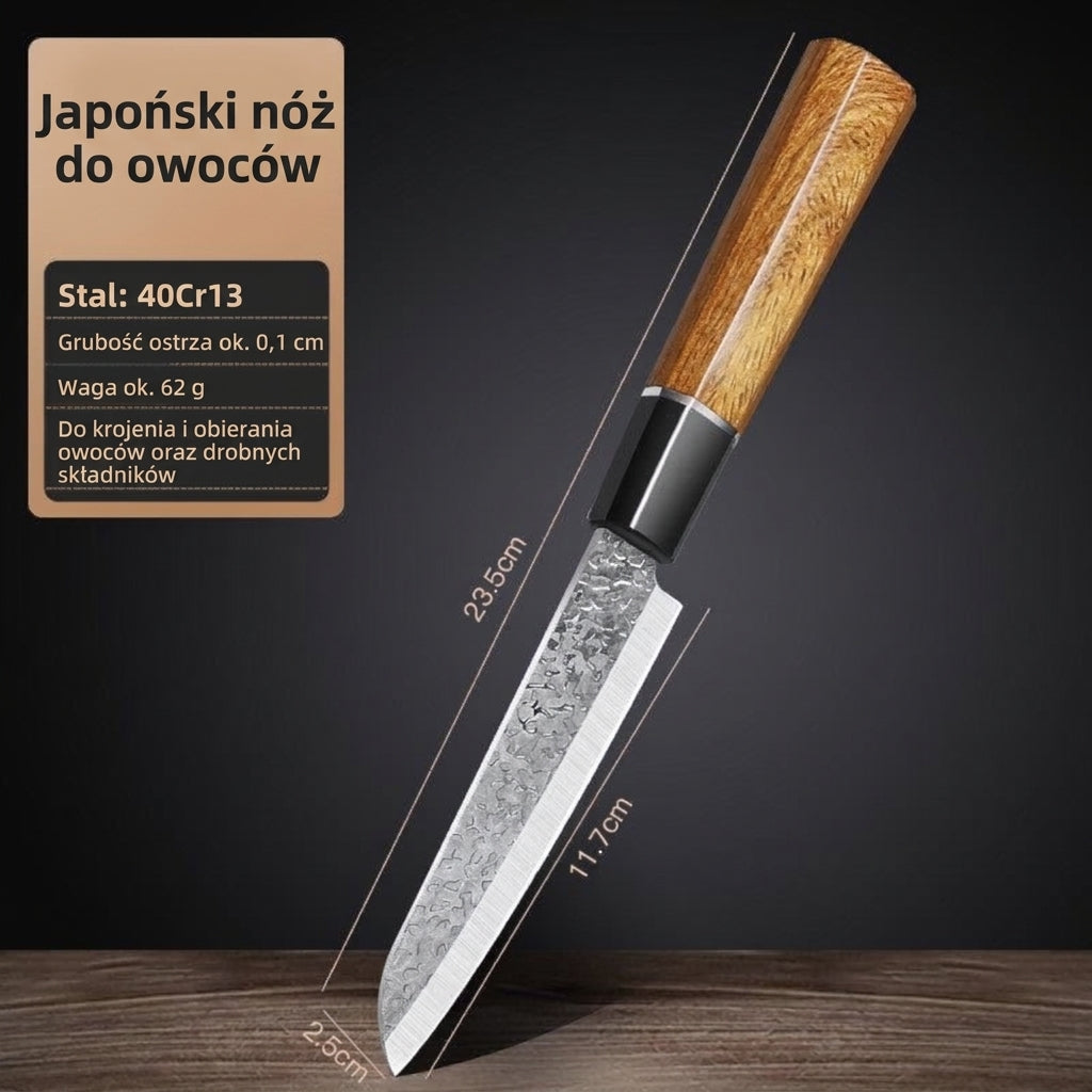 Mały japoński nóż, długość 23,5 cm